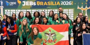 Handebol feminino de Massaranduba conquista título nacional nos Jogos Escolares Brasileiros