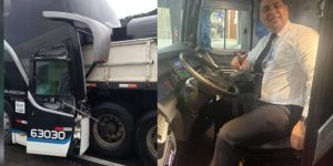 Motorista que morreu em acidente com ônibus em Joinville é identificado