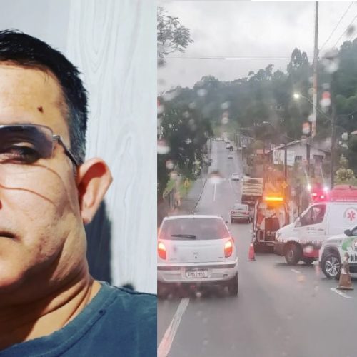 Motociclista morre após acidente no bairro Barra do Rio Cerro, em Jaraguá do Sul