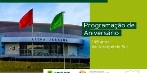 Jaraguá do Sul lança programação para comemorar 148 anos