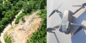 Drone e imagens de satélite auxiliam Fujama a flagrar desmatamento ilegal