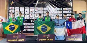 Jaraguaense é destaque no Sul-Americano de Tênis de Mesa