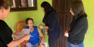 Vacinação contra a gripe pode ser solicitada em casa para pessoas acamadas na cidade de Guaramirim