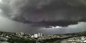 Santa Catarina tem previsão de chuva e temporais isolados durante o fim de semana