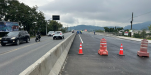 Viaduto do Mannes é inaugurado, mas obra incompleta gera revolta de motoristas na BR-280