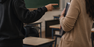 Professora relata ameaça e intimidação dentro de sala de aula em Schroeder