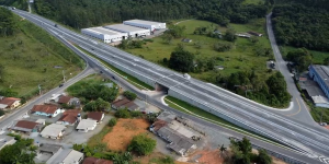 Acesso ao bairro Corticeira será interditado na BR-280 em Guaramirim na segunda-feira