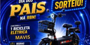 RBN 94,3 realiza promoções de Dia dos Pais com churrasqueira, kit churrasco, tanque cheio e bicicleta elétrica