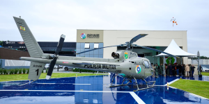 Nova base aérea da PM amplia atuação policial no Norte de Santa Catarina