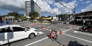 Prefeitura monitora trânsito após nova etapa do sistema binário nas ruas João Januário Ayroso e Walter Marquardt