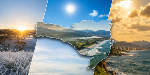 Fim de semana será de sol e frio em Santa Catarina; domingo terá tempo ideal durante o jogo do Brasil