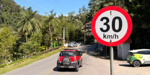 Velocidade será reduzida para 30 km/h em ligação entre Jaraguá do Sul e Massaranduba