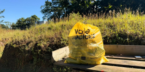 Embalagens amarelas do Vale Reciclar voltam a ser distribuídas em Guaramirim