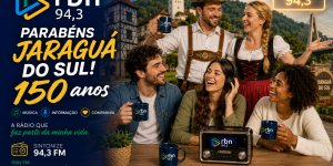 Há mais de três décadas contando a história de Jaraguá do Sul, RBN celebra os 150 anos do município ao lado da comunidade