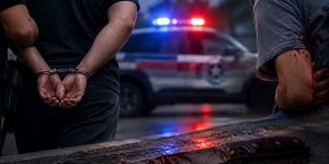 Homem com mandado de prisão é ferido com golpes de facão em Guaramirim