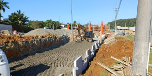 Viaduto de 80 metros avança em obra de duplicação entre Guaramirim e Massaranduba