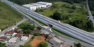 Obras na BR-280 alteram trânsito em Guaramirim até o dia 04 de setembro