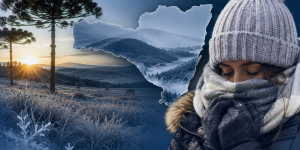 Frio ganha força em Santa Catarina neste fim de semana