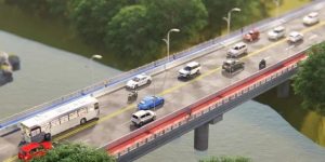 Obras da ponte entre Jaraguá do Sul e Schroeder avançam