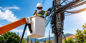 Operação Limpa Fios vai retirar cabos irregulares em Massaranduba nesta quinta-feira