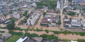 Santa Catarina tem alerta para temporais, granizo, vendaval e alagamentos entre segunda e terça