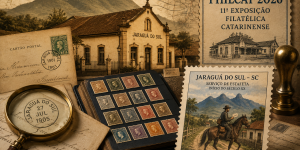 PHILCAT 2026 resgata a história postal de Jaraguá do Sul e celebra a filatelia catarinense
