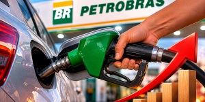 VAI PESAR NO BOLSO: Petrobras anuncia aumento no preço da gasolina para distribuidoras a partir desta sexta-feira