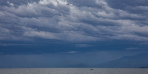 Fim de semana de chuva com passagem de duas frentes frias em Santa Catarina