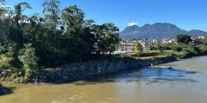 Parque Linear do bairro Amizade começa a ganhar áreas de lazer em Jaraguá do Sul