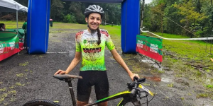 Rafaela Fuzzi vence etapa do Catarinense de XCO e assume liderança da categoria