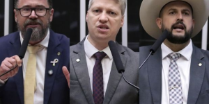 O Conselho de Ética da Câmara suspende por 60 dias os mandatos de Marcos Pollon, Marcel van Hattem e Zé Trovão.