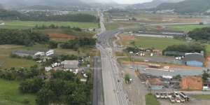 DNIT fará interdições temporárias na BR-280 entre Guaramirim e Araquari