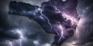 Tempo firme dá lugar a temporais em Santa Catarina a partir de sexta-feira