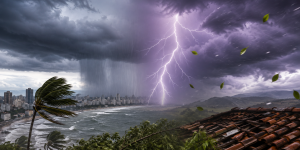 Frente fria aumenta risco de temporais com granizo e ventos fortes em Santa Catarina a partir de quinta-feira