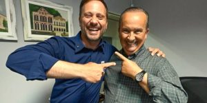 Jorginho Mello convida prefeito de Joinville para compor chapa como vice em 2026