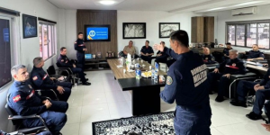 Bombeiros de SC e RS discutem pela primeira vez simulado interestadual de resposta a desastres