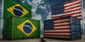 EUA confirmam tarifaço e Brasil prepara reação com Lei da Reciprocidade