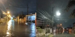 Chuva alaga ruas e causa prejuízos em SC; previsão é de novos temporais