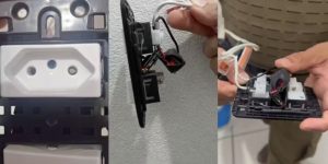 Funcionária percebe luz em tomada e descobre microcâmera em banheiro de empresa em SC