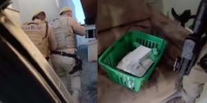 PM apreende mais de 4 quilos de maconha em Jaraguá do Sul