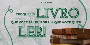 Troca de livros será neste sábado na Biblioteca Municipal
